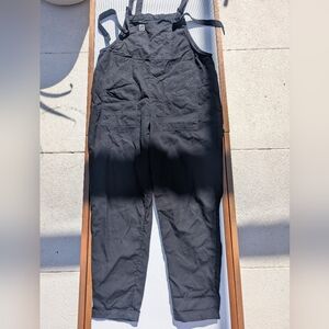 Lucy & Yak Black Cotton Dungarees Size US 12R